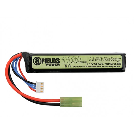 Battery Li-Po 1100mAh 11,1V 15/30C
