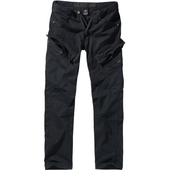 BRANDIT HLAČE ADVEN SLIM FIT Black