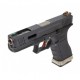 G-Force 17 BK Silver Barrel Metal Version GBB Black (WE)