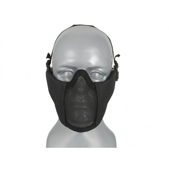 Half Face Mesh Mask 2.0 - Black [PJ]