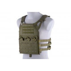 Jump Laser-Cut Tactical Vest - Olive