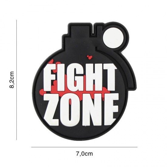 PATCH 3D PVC FIGHT ZONE