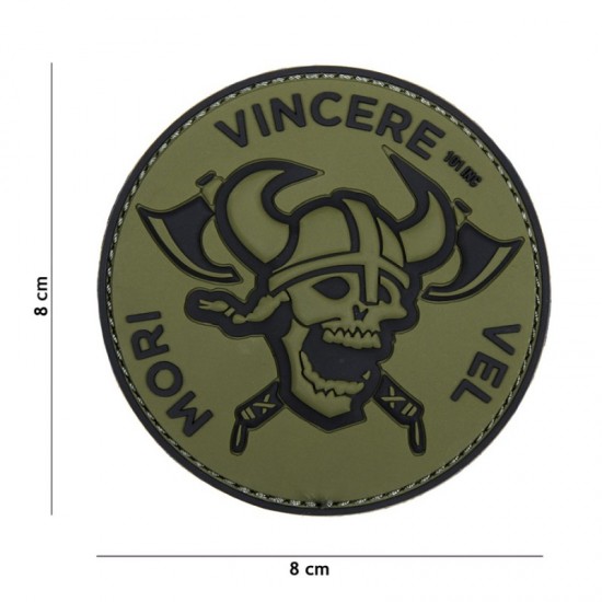 PATCH 3D PVC MORI VINCERE VEL