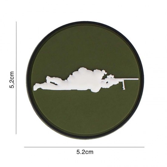 PATCH 3D PVC SNIPER Green