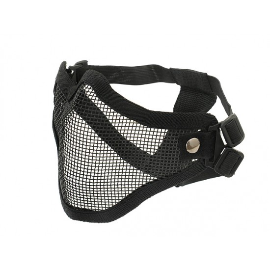 Steel Protective Half Face Mask V.1 - Black