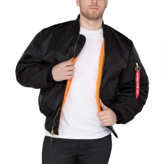 ALPHA IND. JAKNA MA-1 Black
