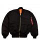 ALPHA IND. JAKNA MA-1 Black