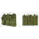 MOLLE pouch for M4 magazines triple  olive