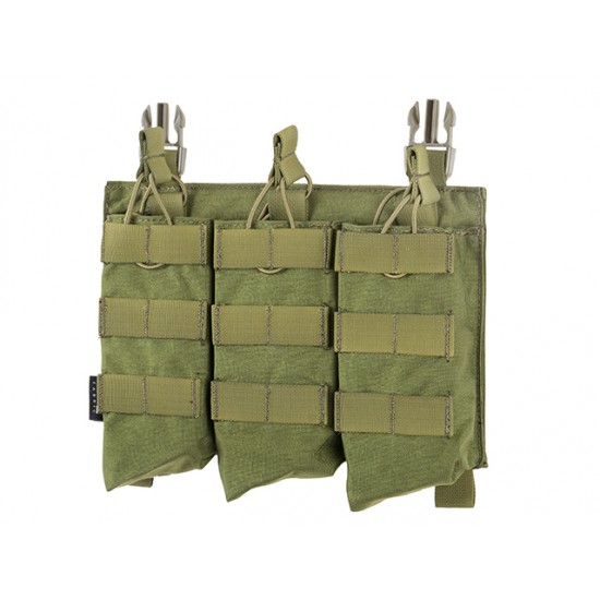 Buckle Up Triple AK47/AKM Pouch Panel - Olive