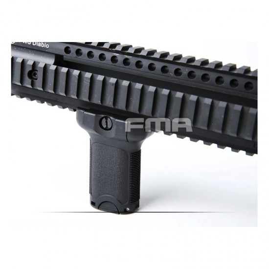 FMA TD Tactical Grip For RIS Rail with Cap - Black