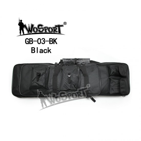 Twin Gun Bag - 60 and 100cm - Black