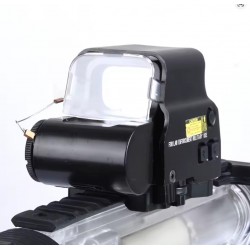 FMA Transparent Protective Cover for EOTech Red FMA Transparent Protective Cover for EOTech Red