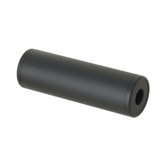 100x32mm Smooth Silencer Black (Metal)