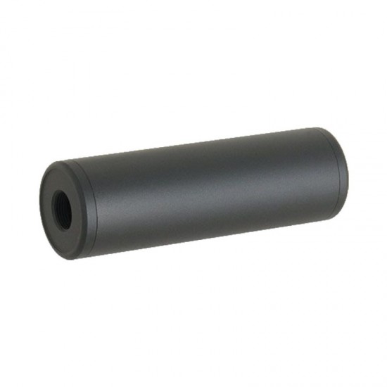 100x32mm Smooth Silencer Black (Metal)