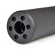 195mm C Type Silencer Black (Metal)