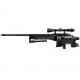 AW .338 Sniper Rifle Set Upgraded Black (Well)