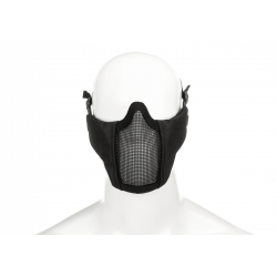 Mk.II Steel Half Face Mask Black (Invader Gear)