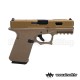 AWCustom VX9 mod 2 Precut TAN Metal Slide GBB Gas 6mm