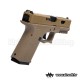 AWCustom VX9 mod 2 Precut TAN Metal Slide GBB Gas 6mm