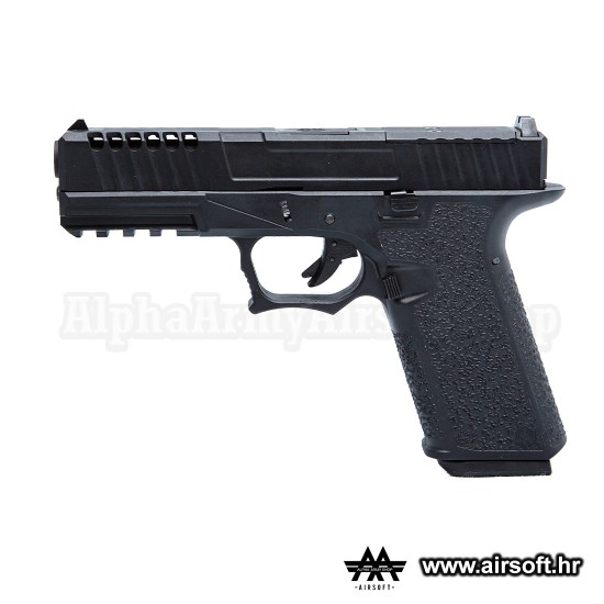 AWCustom VX7 mod 1 Precut Black GBB Gas 6mm 27BBs 1J