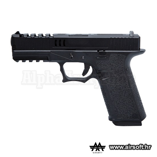 AWCustom VX7 mod 2 Precut Black GBB Gas 6mm 27BBs 1J