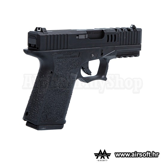 AWCustom VX9 mod 2 Black Metal slide GBB Gas 6mm 23BBs