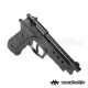 M92 Hex cut black gas HOPUP 6mm full metal GBB 25BBs