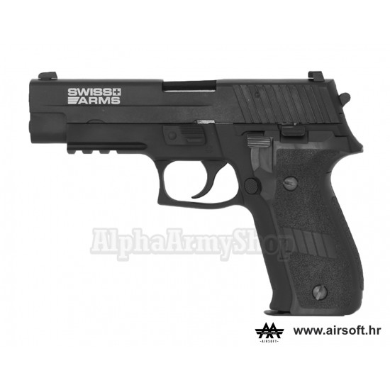 SA Navy Pistol railed 20 bbs GBB Gas Full metal 0,9 J / C12