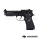 M15 black gas HOPUP 6mm full metal GBB 24BBs