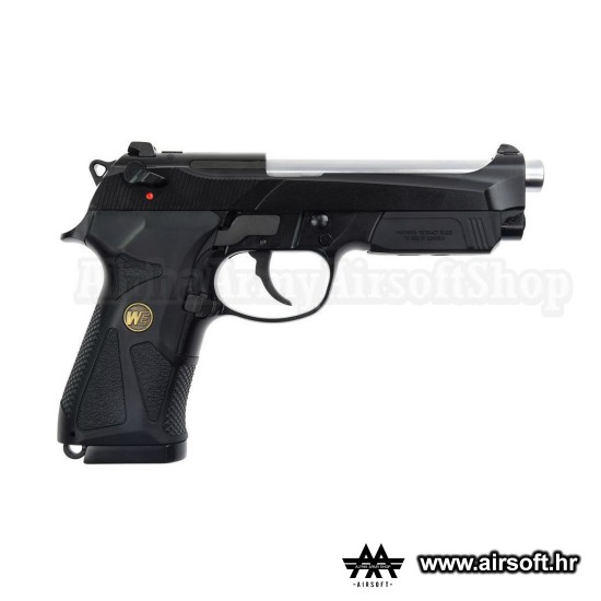M15 black gas HOPUP 6mm full metal GBB 24BBs
