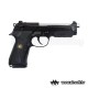 M15 black gas HOPUP 6mm full metal GBB 24BBs
