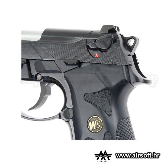 M15 black gas HOPUP 6mm full metal GBB 24BBs