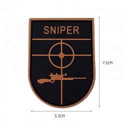 PRIŠIVAK Sniper shield coyot 