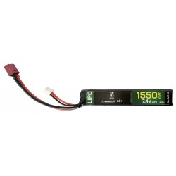 Airsoft battery LiPo 1550mAh 7,4V Deans-T