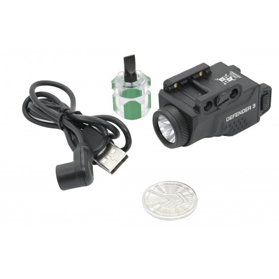 Tactical Flashlight Defender 3