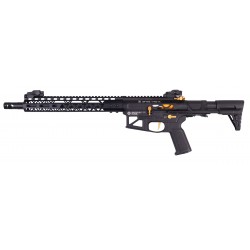 DA FULL SKELETON PDW 13" MLOK FREYA ALPHA GEN.2 Black-gold