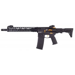 DA FULL SKELETON PDW 13" MLOK FREYA ALPHA GEN.2 Black-gold