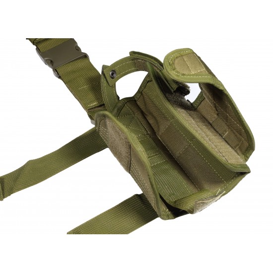 Thigh holster for pistol Tornado oliv