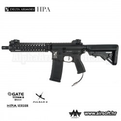 Delta Armory airsoft gun AR15 MK18 Alpha Double solenoid Black