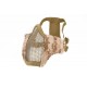 Half face protective mesh mask
