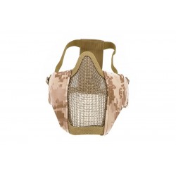 Half face protective mesh mask