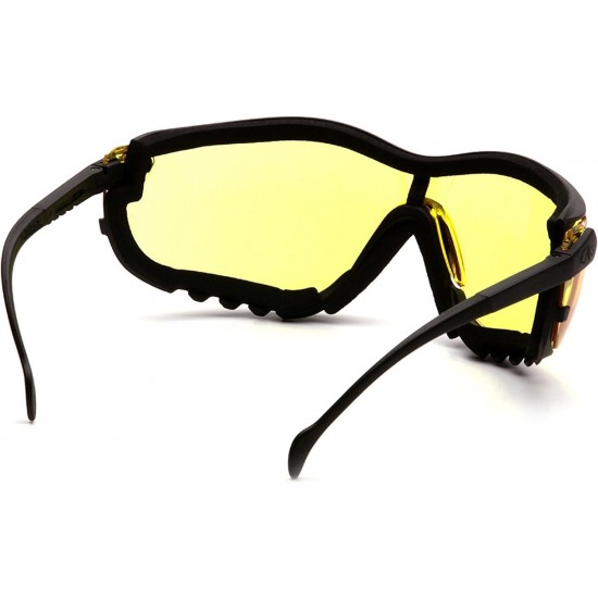 Safety glasses V2G Anti-Fog yellow 