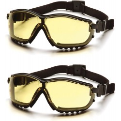 Safety glasses V2G Anti-Fog yellow  Safety glasses V2G Anti-Fog yellow