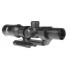 Airsoft rifle scope with backlight LPVO 1-4X24