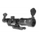 Airsoft rifle scope with backlight LPVO 1-4X24