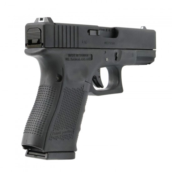 WE airsoft pistol GBB EU19 Gen. 4 Green Gas Black
