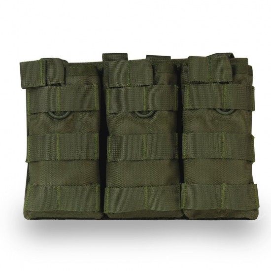 MOLLE triple open holster for M4 Oliva