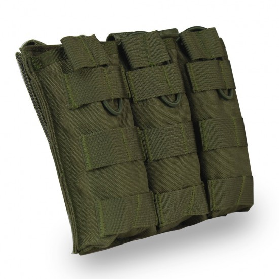 MOLLE triple open holster for M4 Oliva