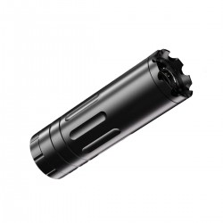 Tracer silencer with smoke simulation