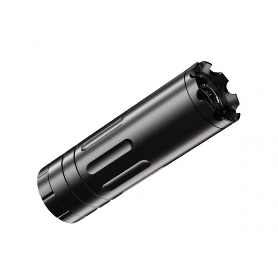 Tracer silencer with smoke simulation